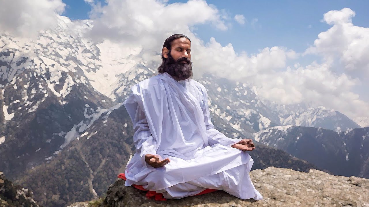 Садху Гималаи медитация