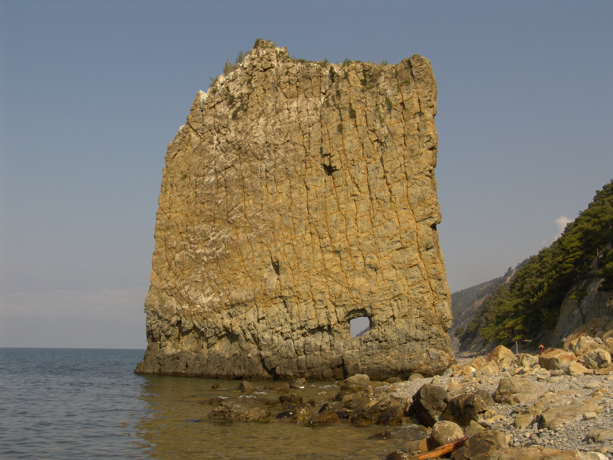 Скала Парус черное море Геленджик