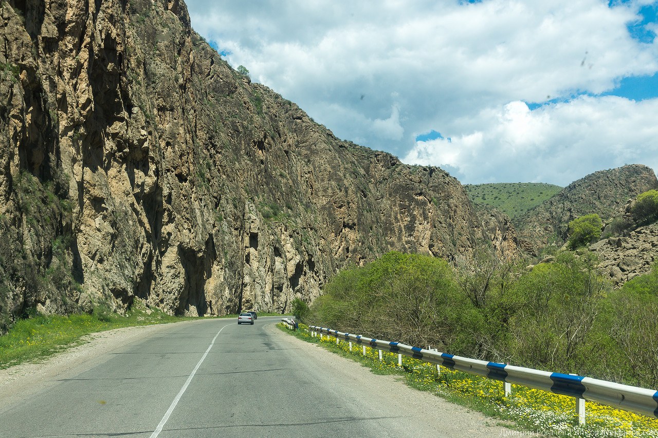Дорога в Дилижан Армения