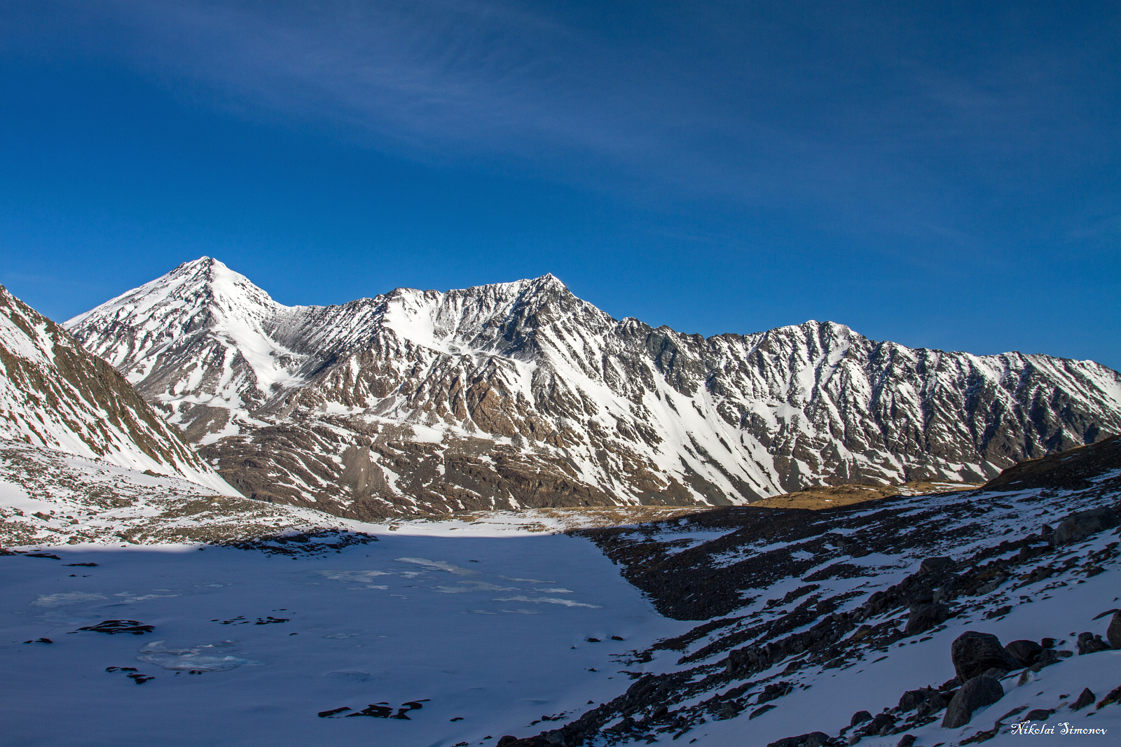 Пик Байкал Баргузинский хребет