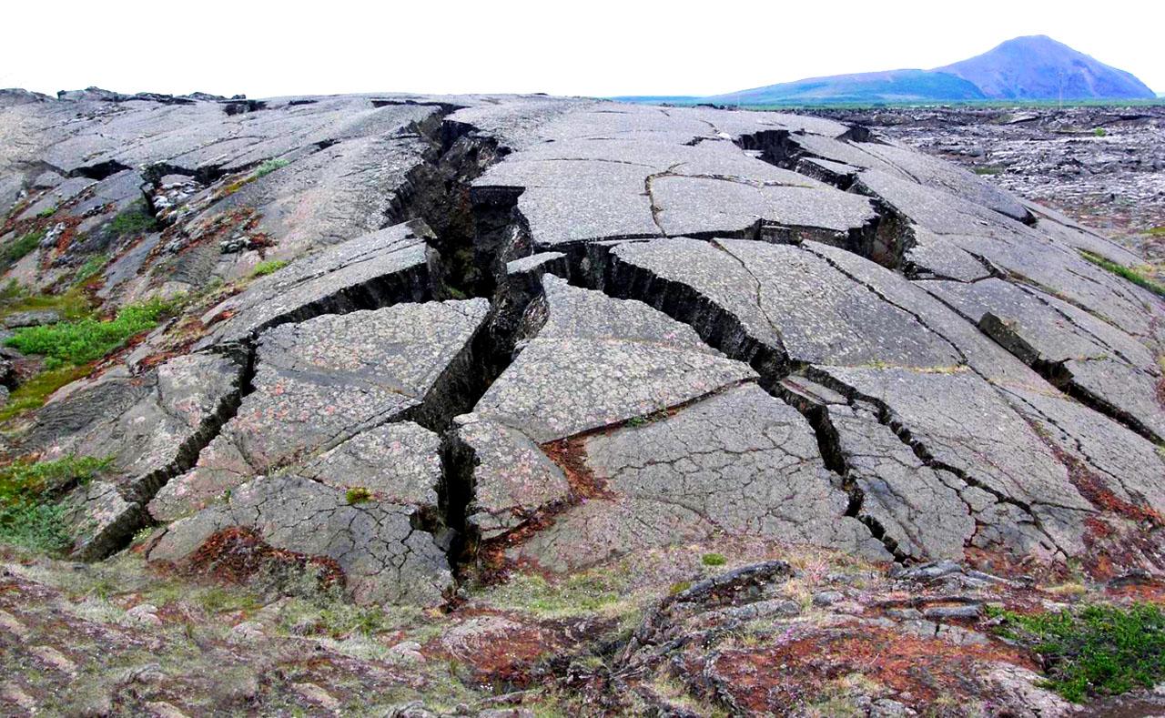 тектонические плиты фото