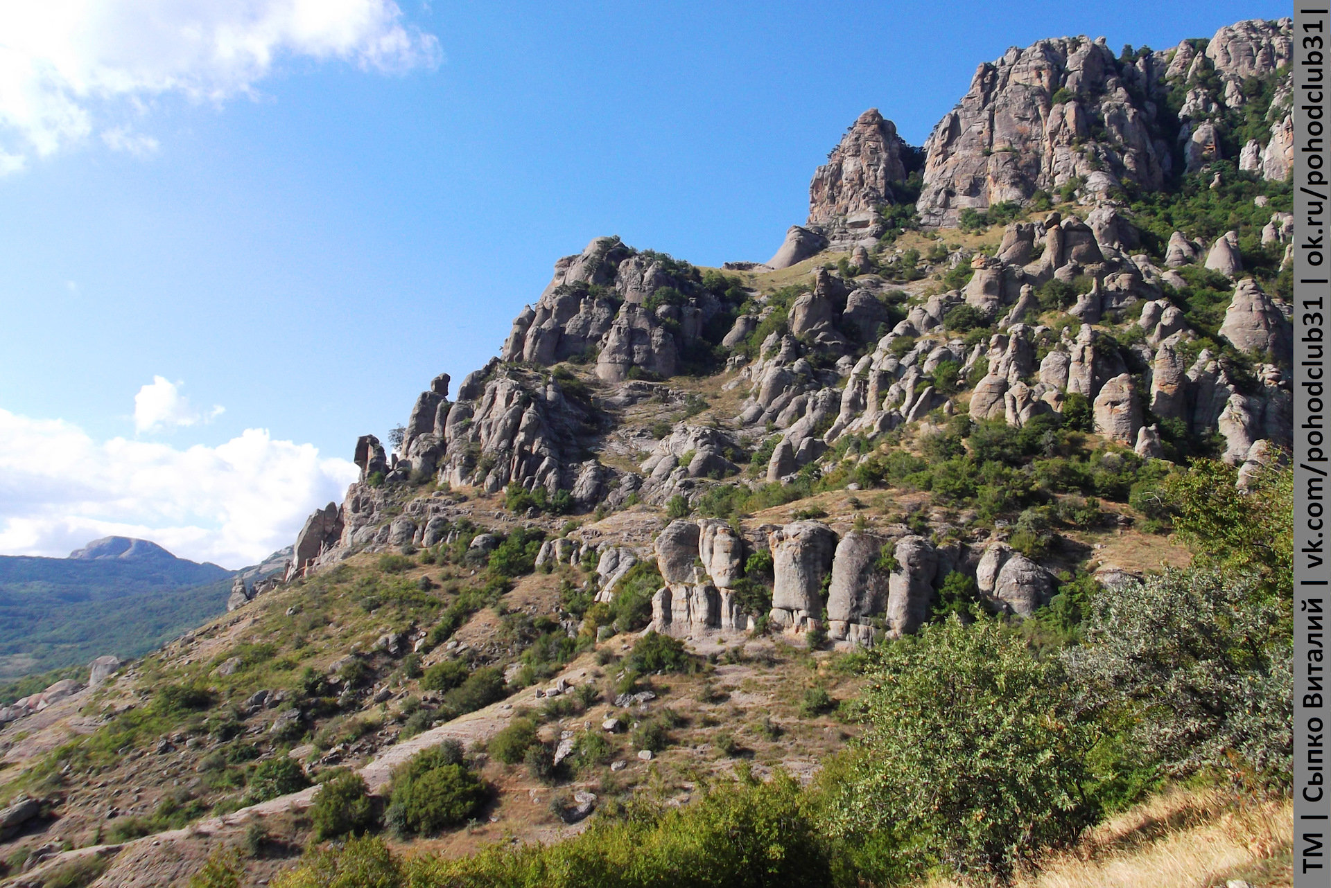 горы в алуште