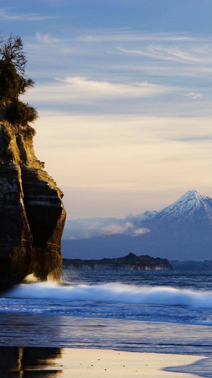 Новая Зеландия скалы