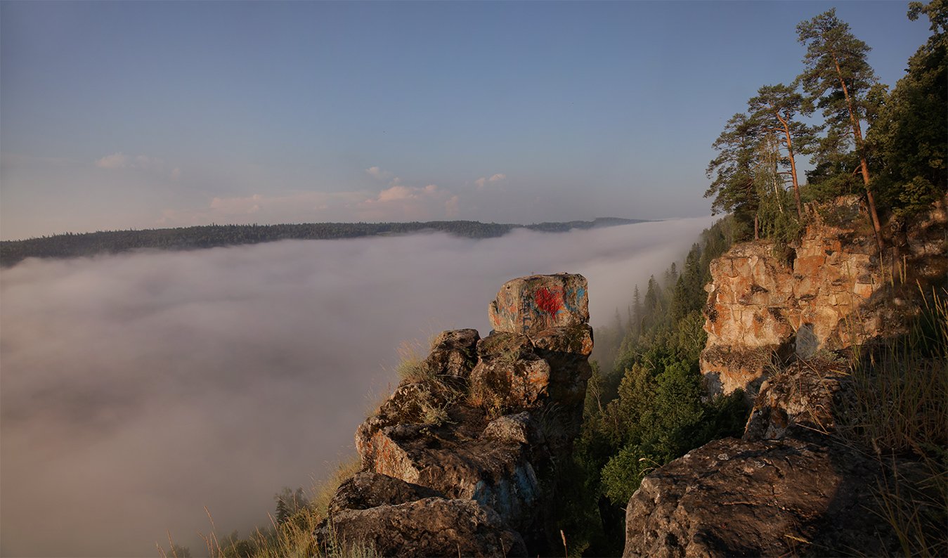 Красные скалы Башкирия Павловка