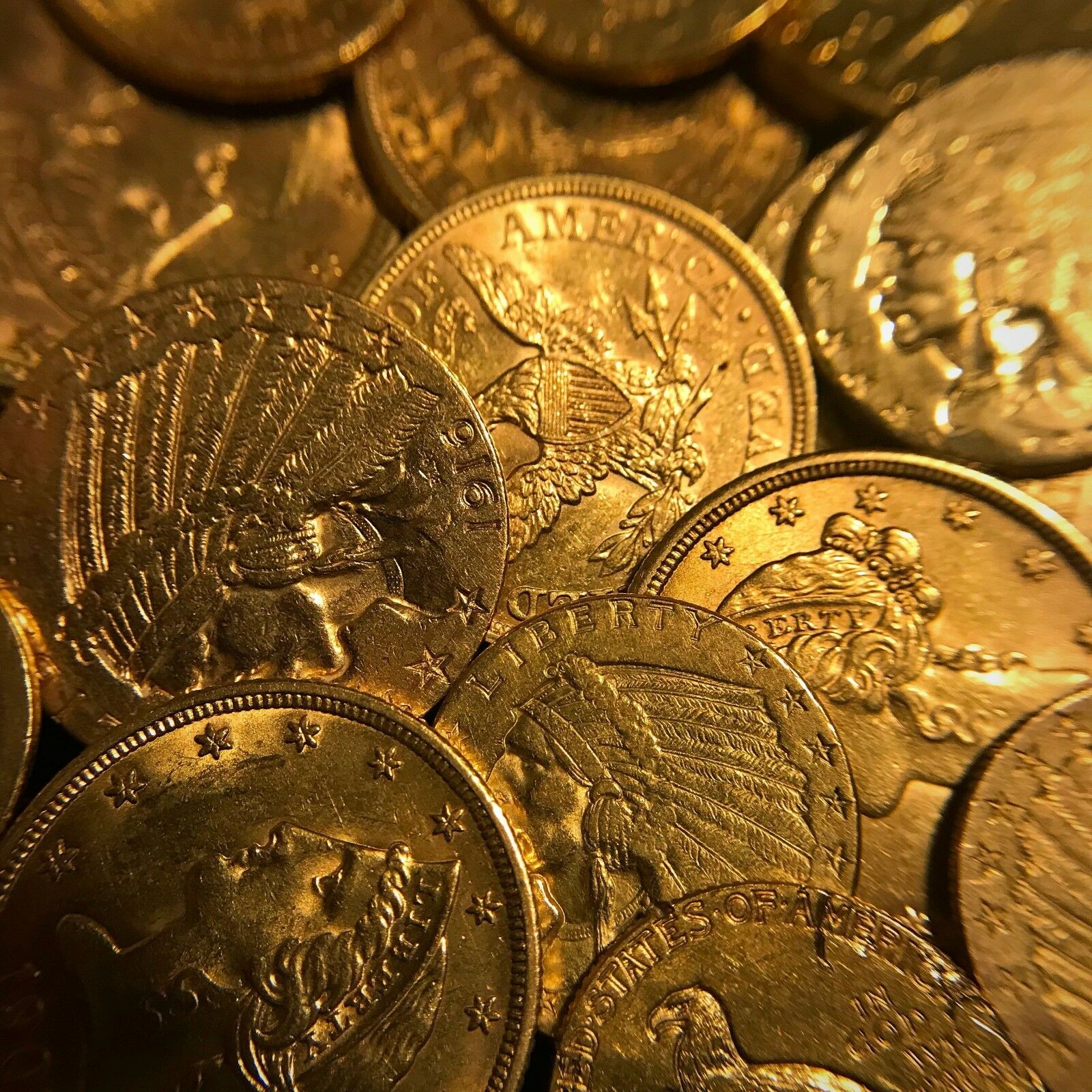 фото золотых монет