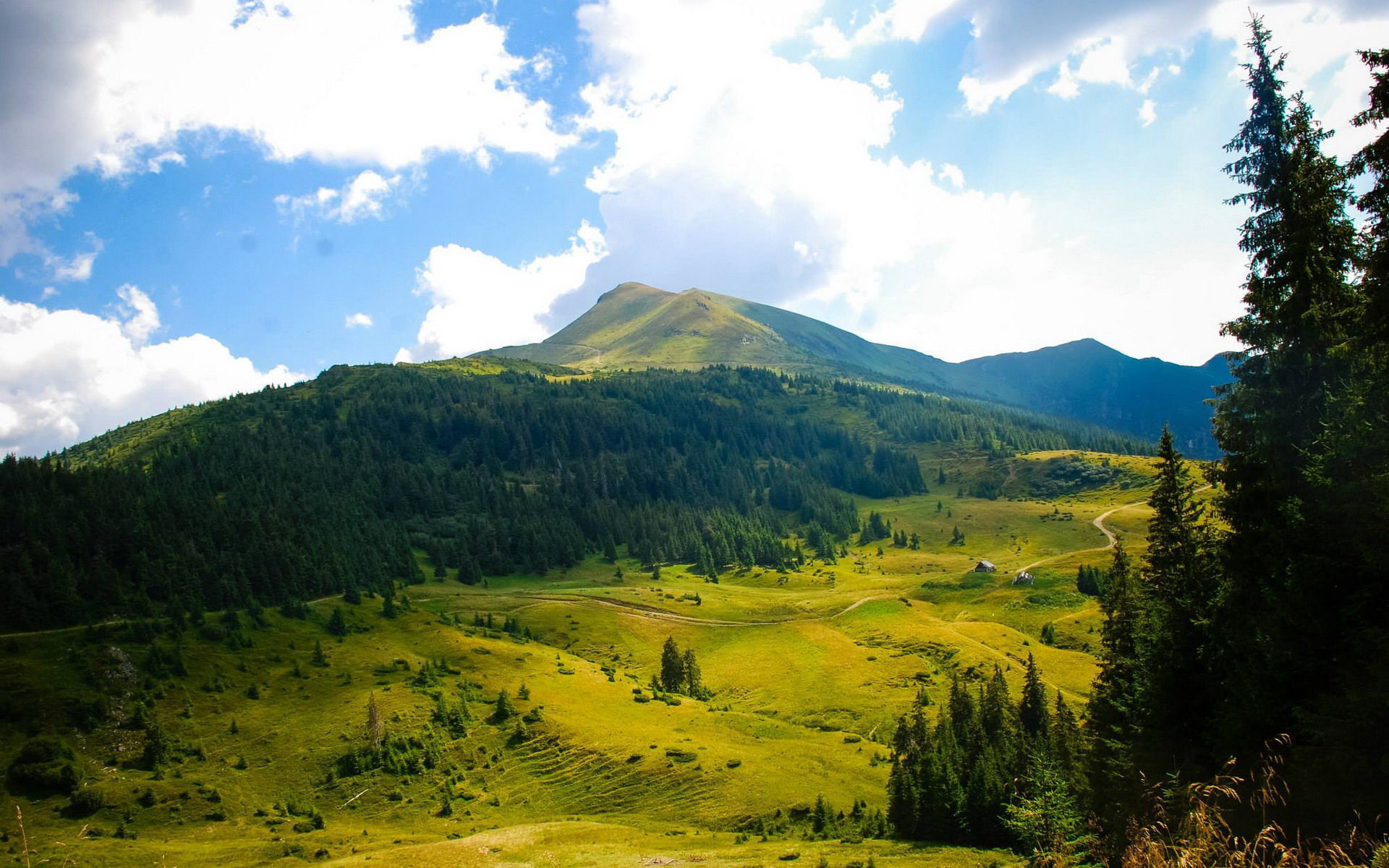 Словакия Карпатские горы