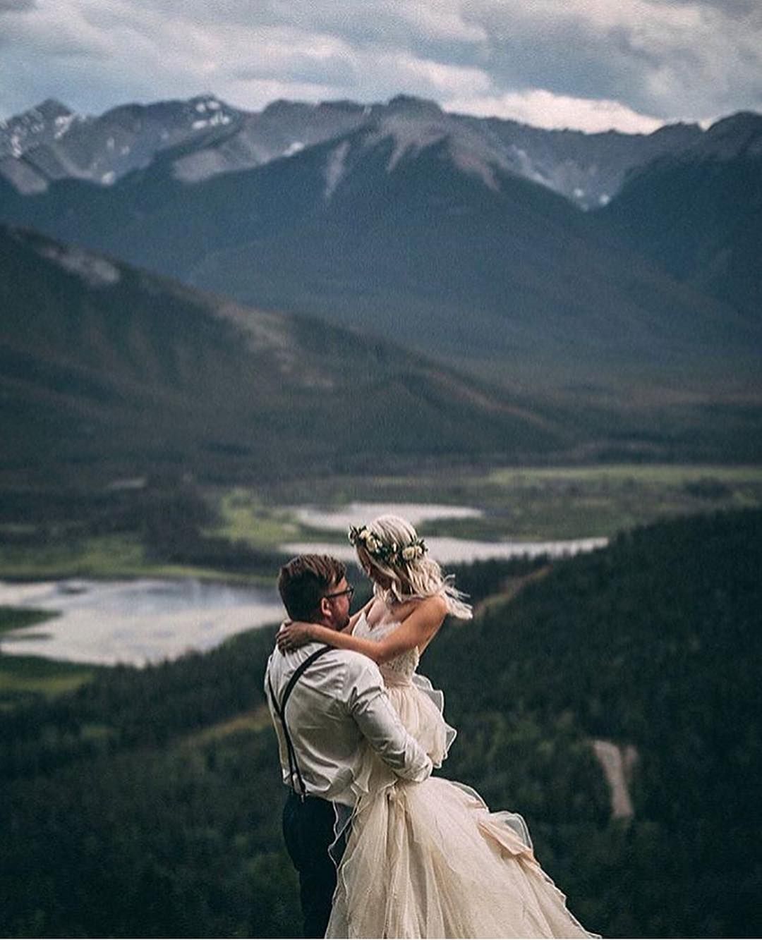 Свадебная фотосессия в горах