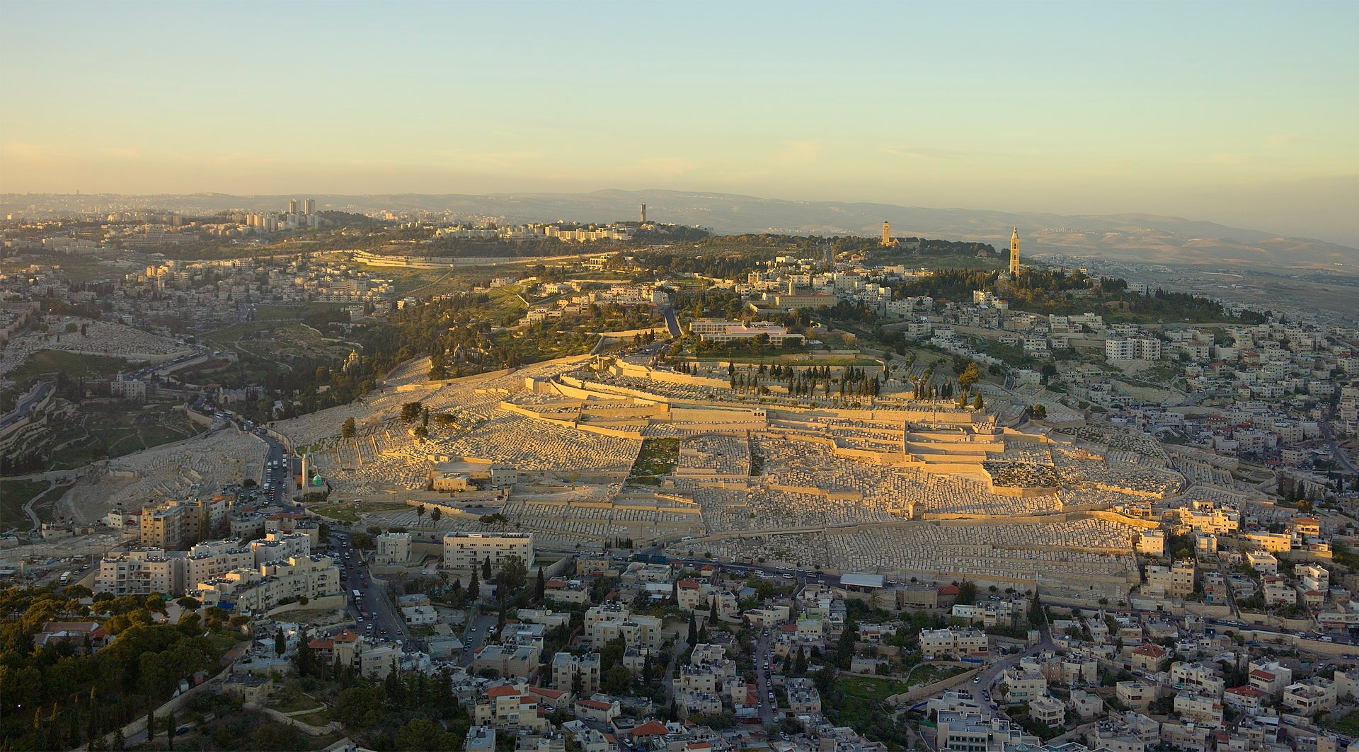 Масличная гора в Иерусалиме