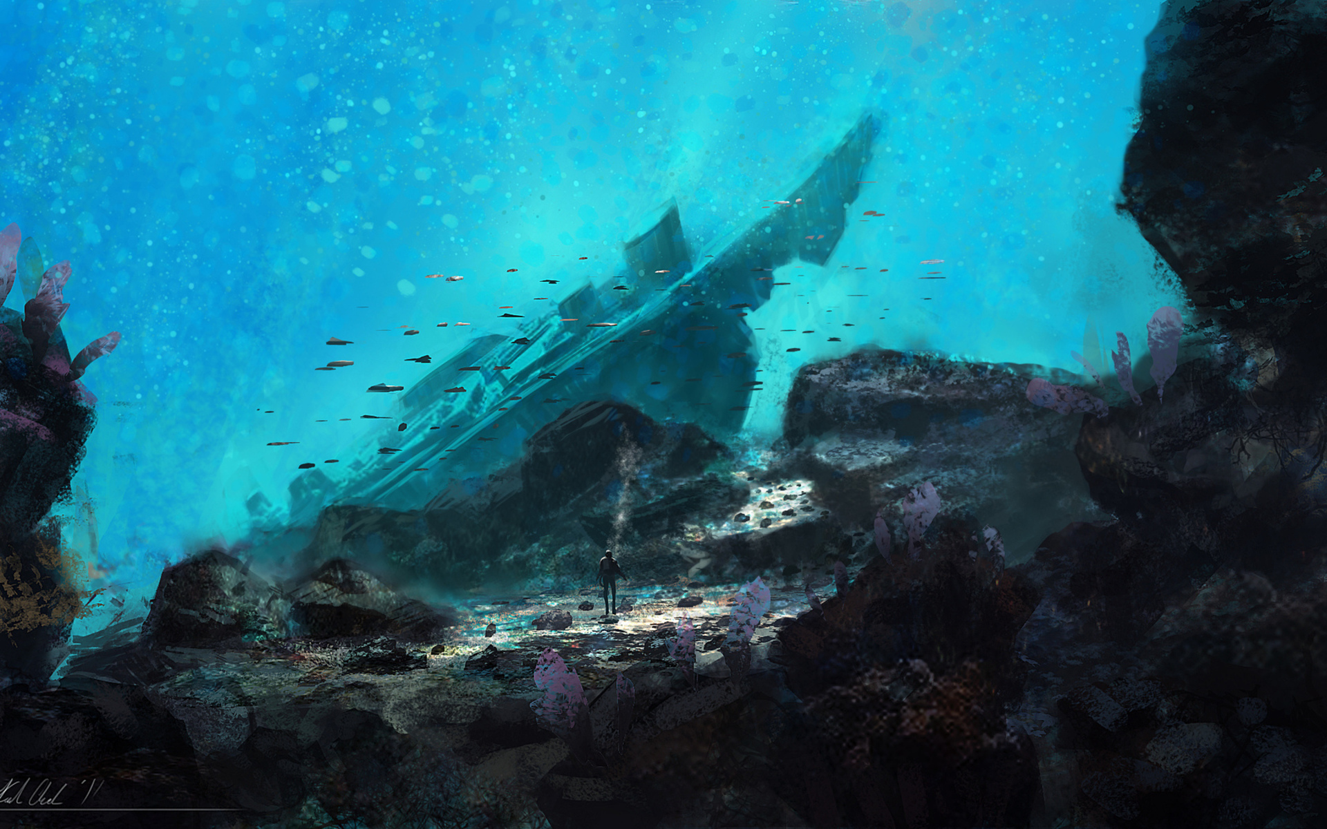 иллюстрации морские глубины стим фото 45