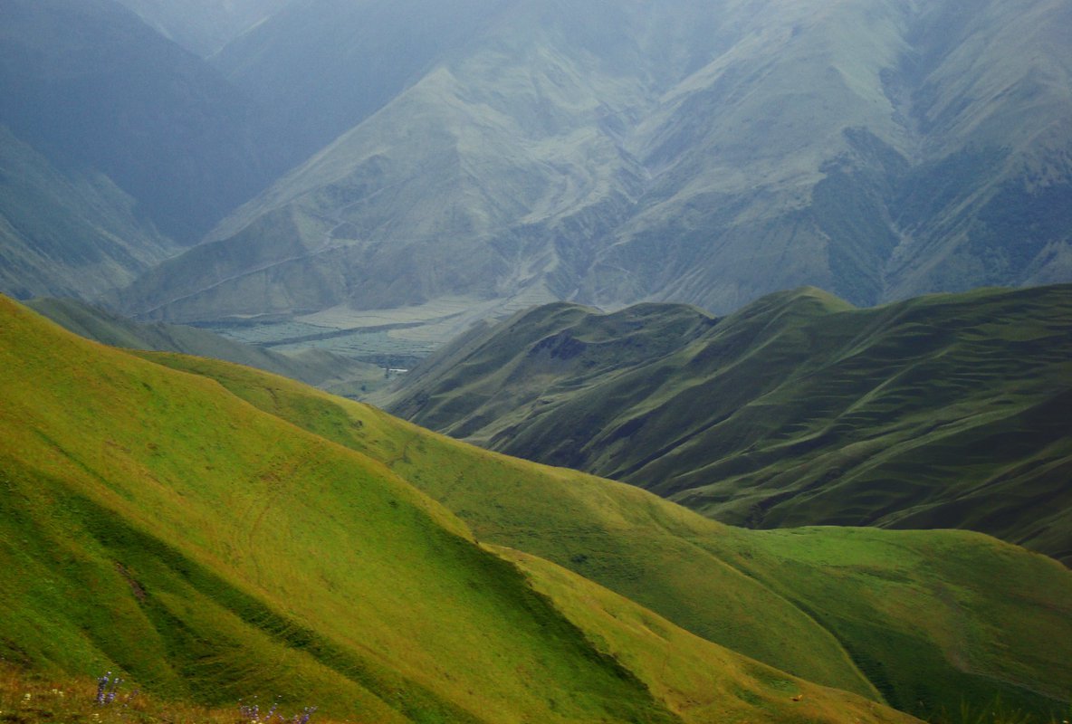Долина реки Шиназ Дагестан