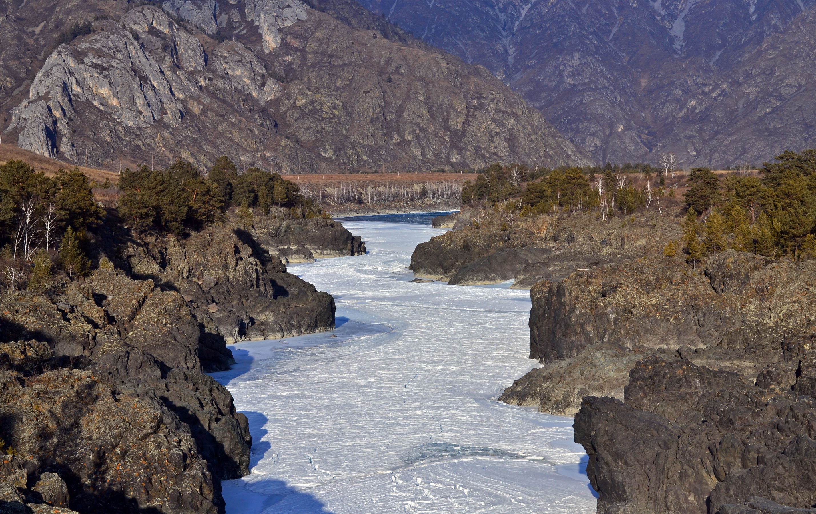Река Ороктой Алтай
