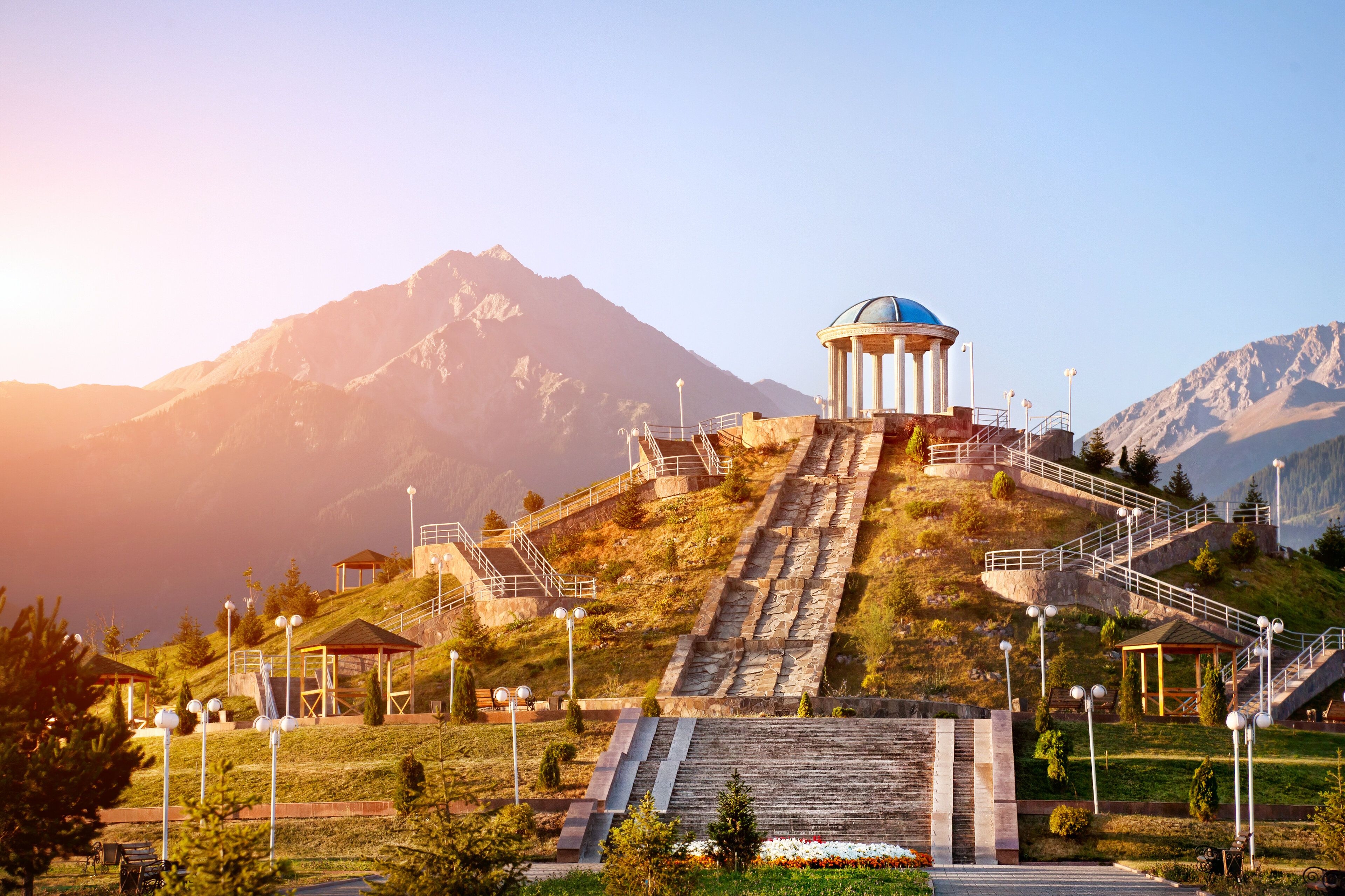 Парк первого президента Казахстана горы