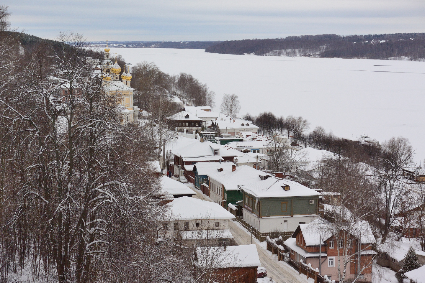 Соборная гора Плес