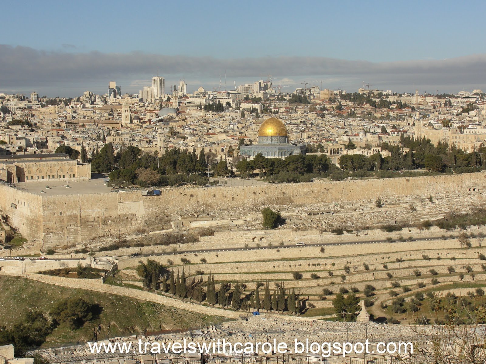 Гора Сион в Иерусалиме панорама