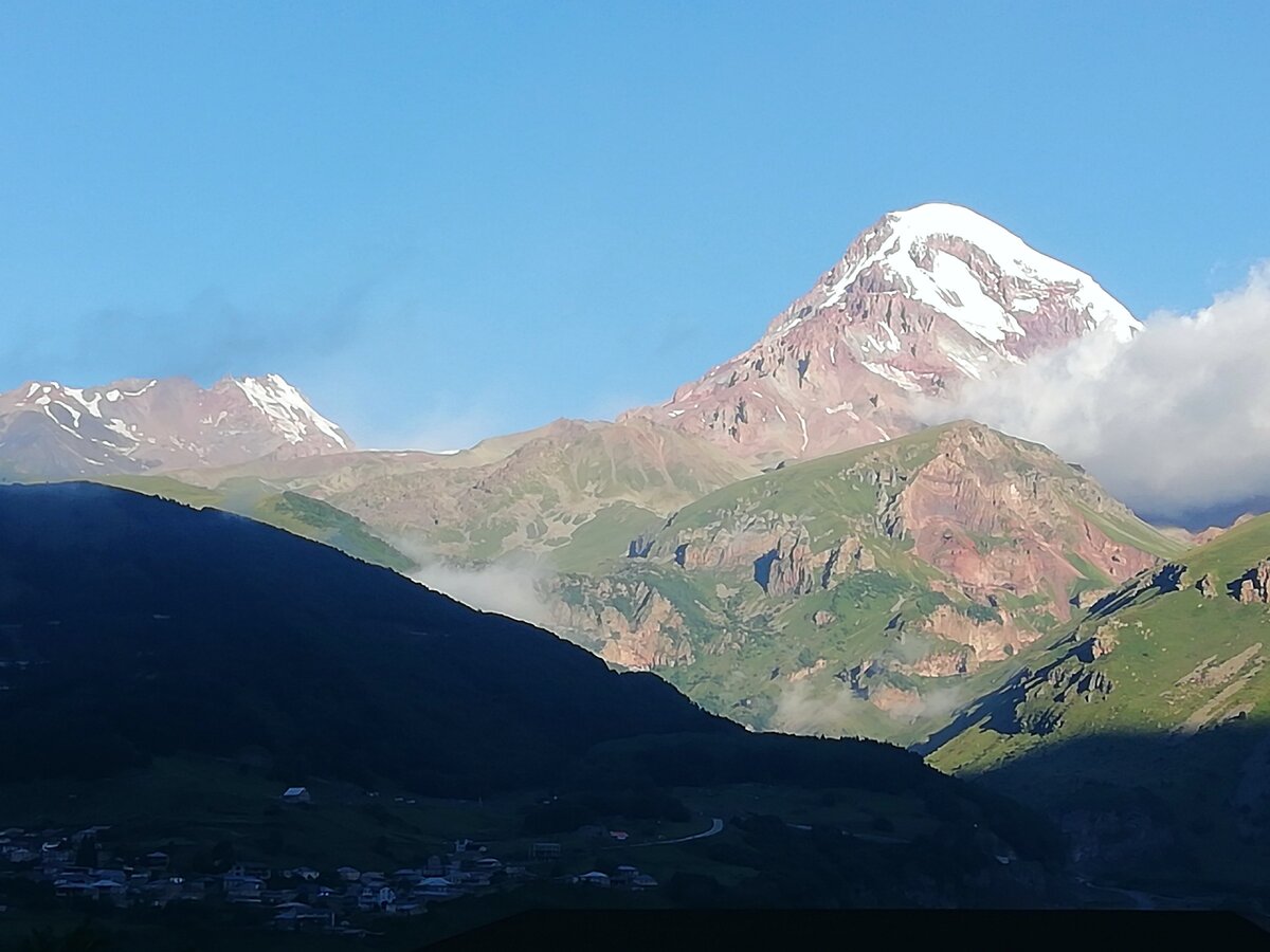 Гора Казбек Мкинварцвери