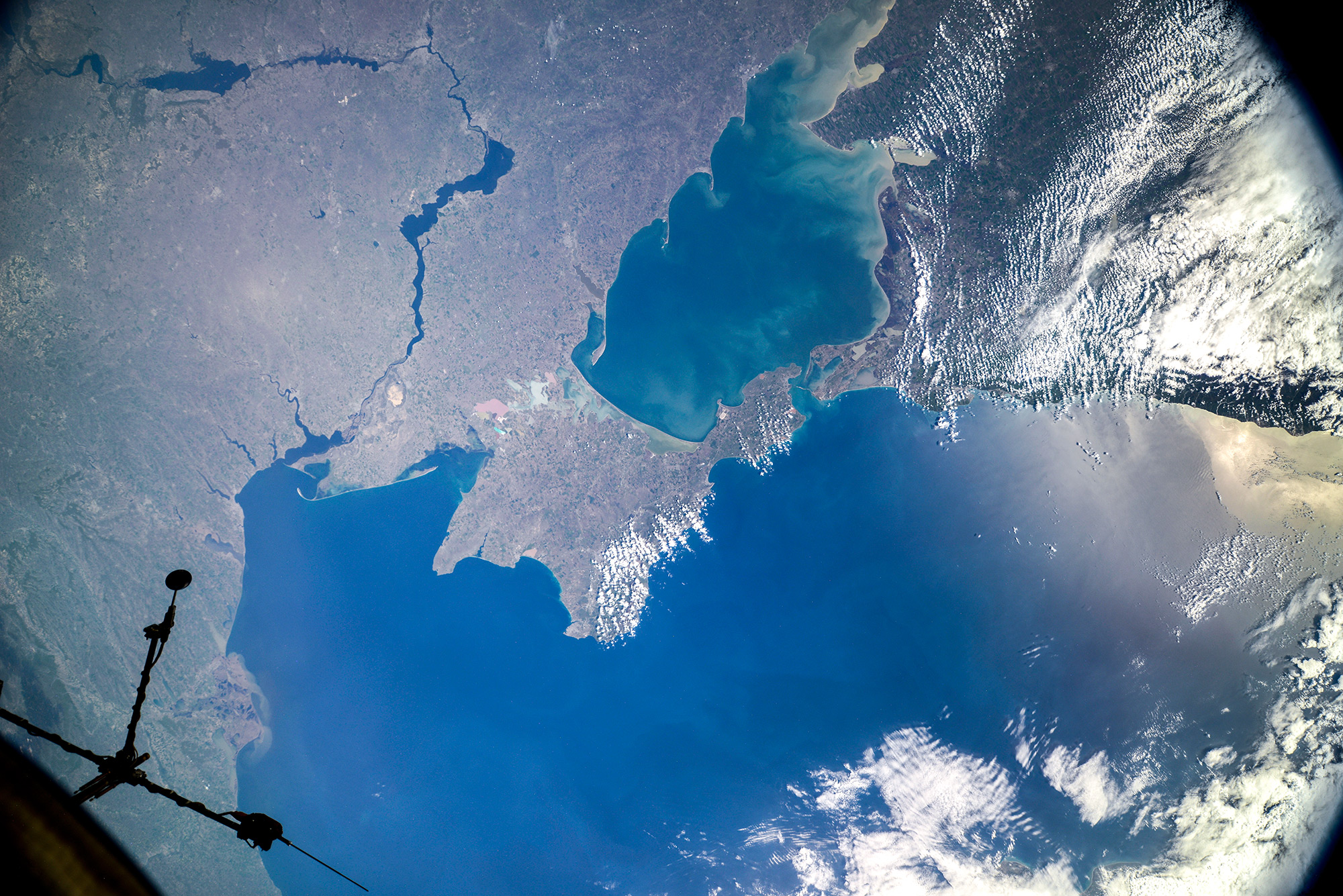 Полуостров Крым из космоса