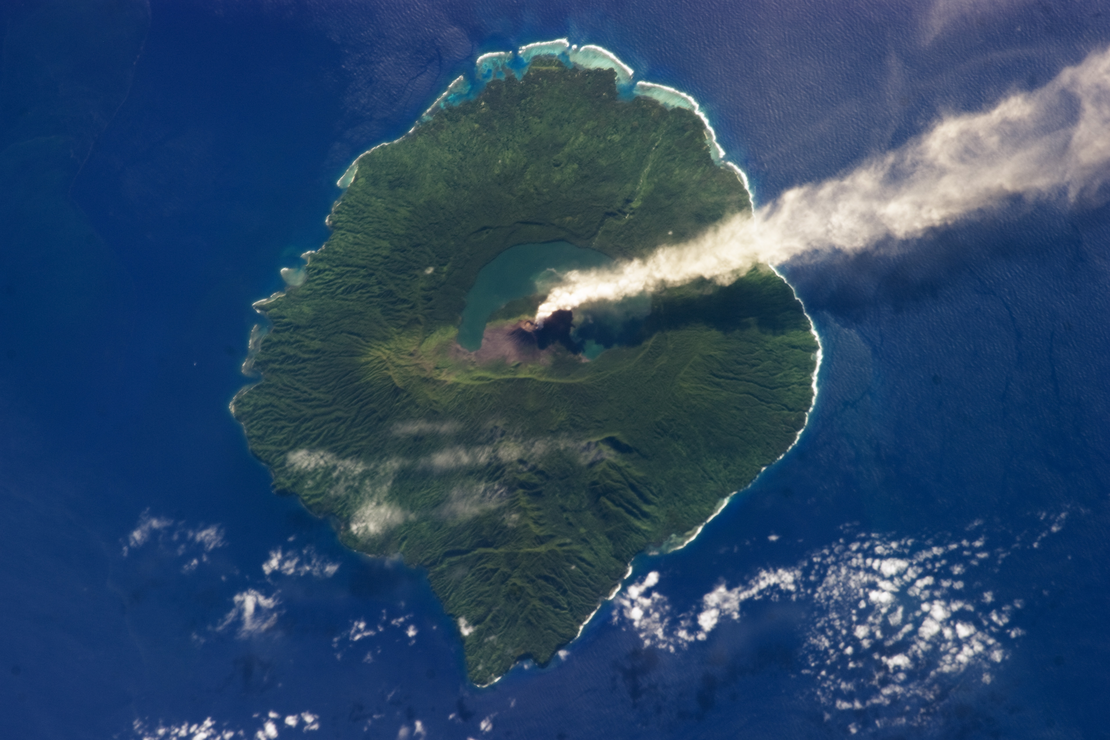 Гавайские острова из космоса