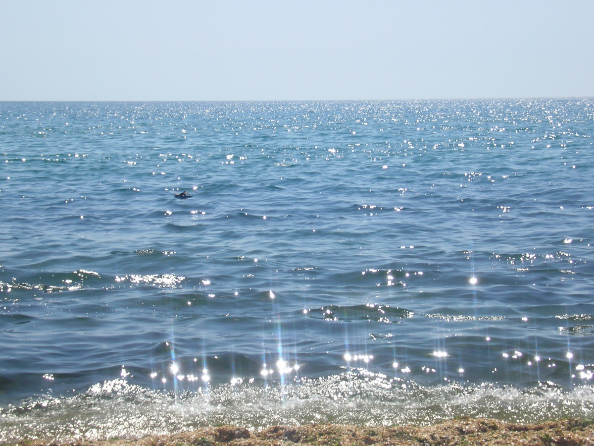 Черное море в Феодосии