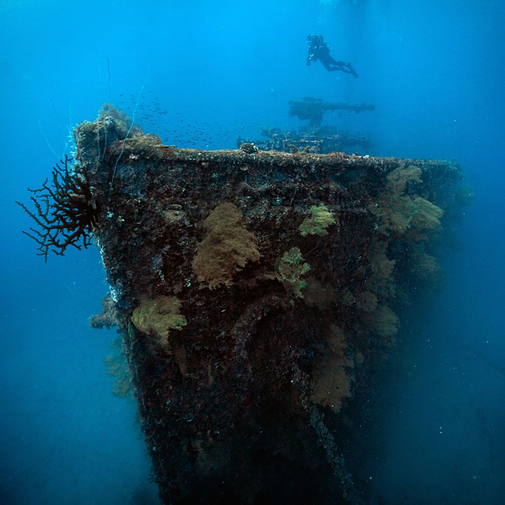 Острова Чуук Лагуна затонувших кораблей