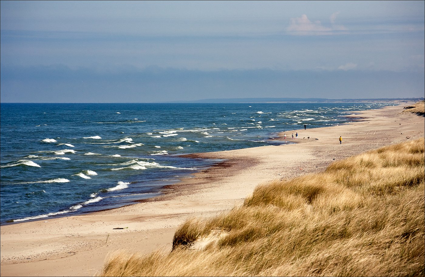 Балтийское море Куршская коса