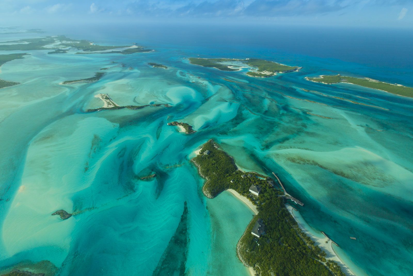 Blue Island Эксума-кейс Багамские острова