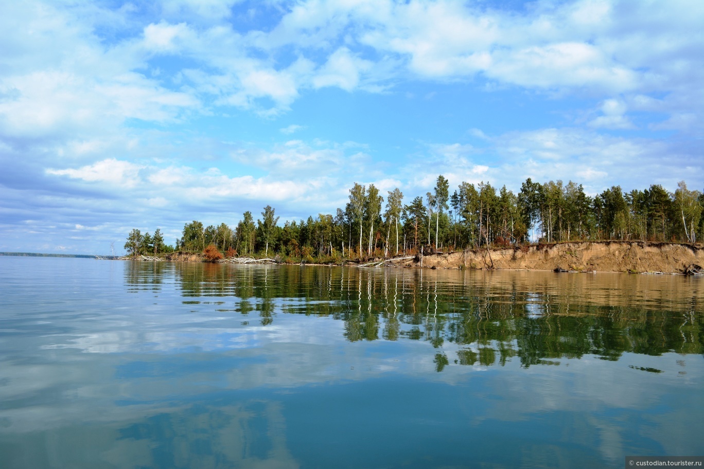 Обское озеро в Новосибирске