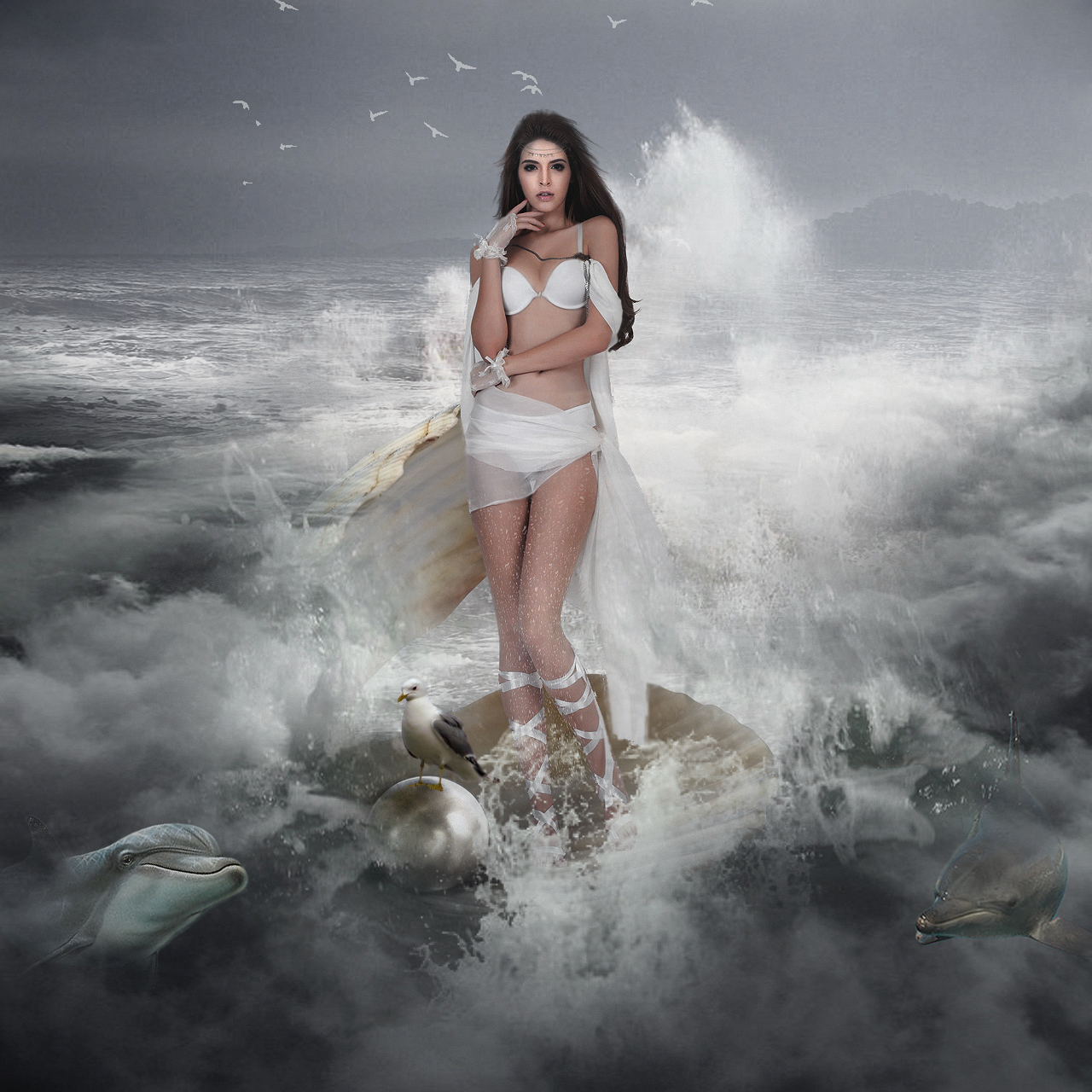 Афродита богиня из пены морской