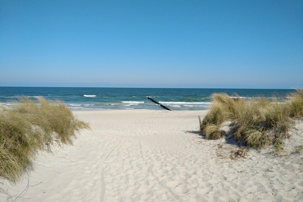 Балтийское море пляж