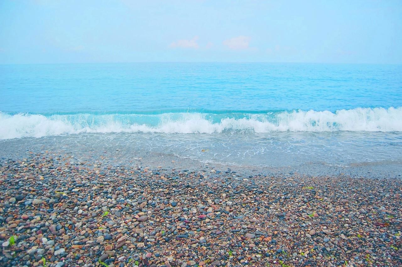 Море пляж Сочи красиво