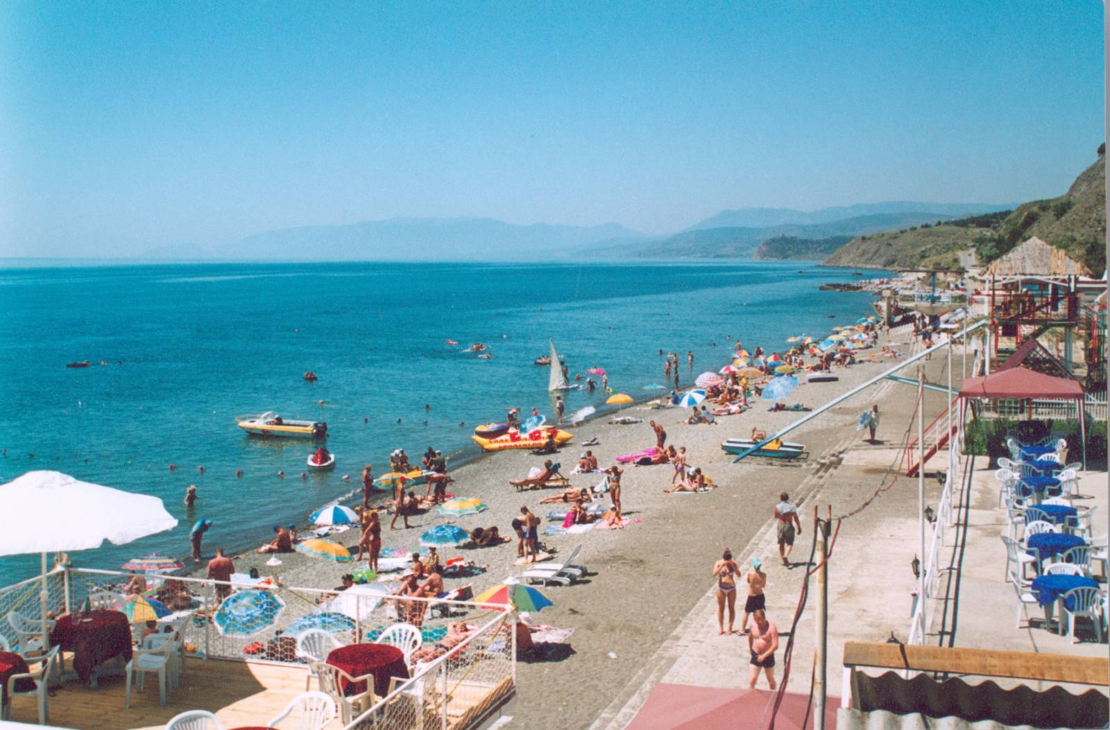 Пляж Крым Судак с Морское