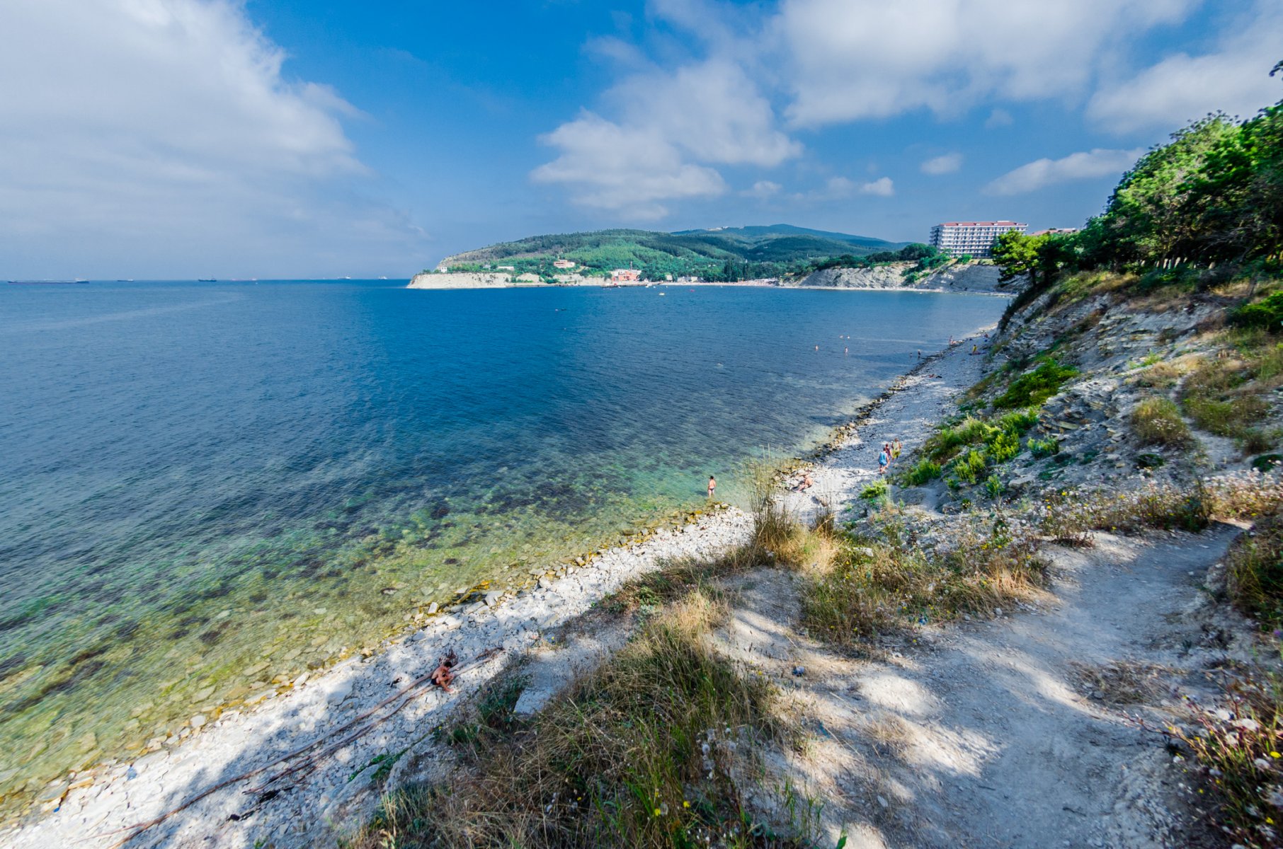 черное море геленджик пляж