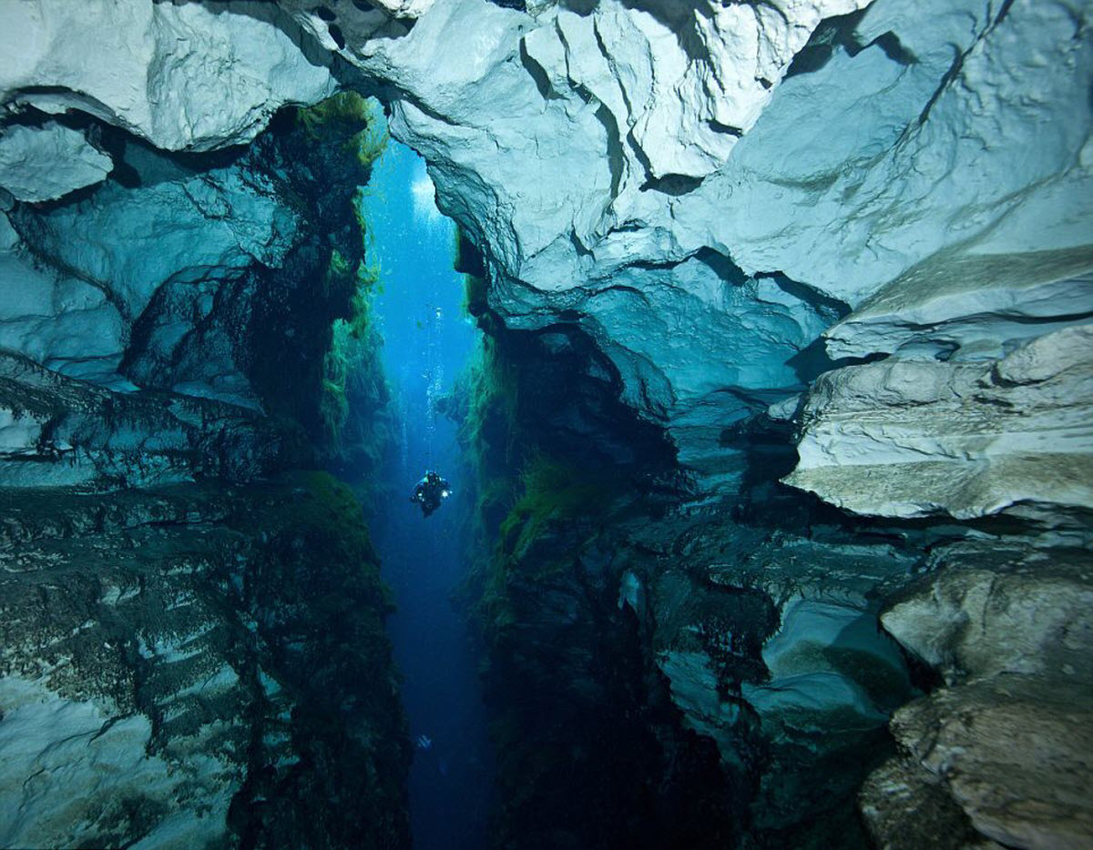 Подводный каньон в Австралии