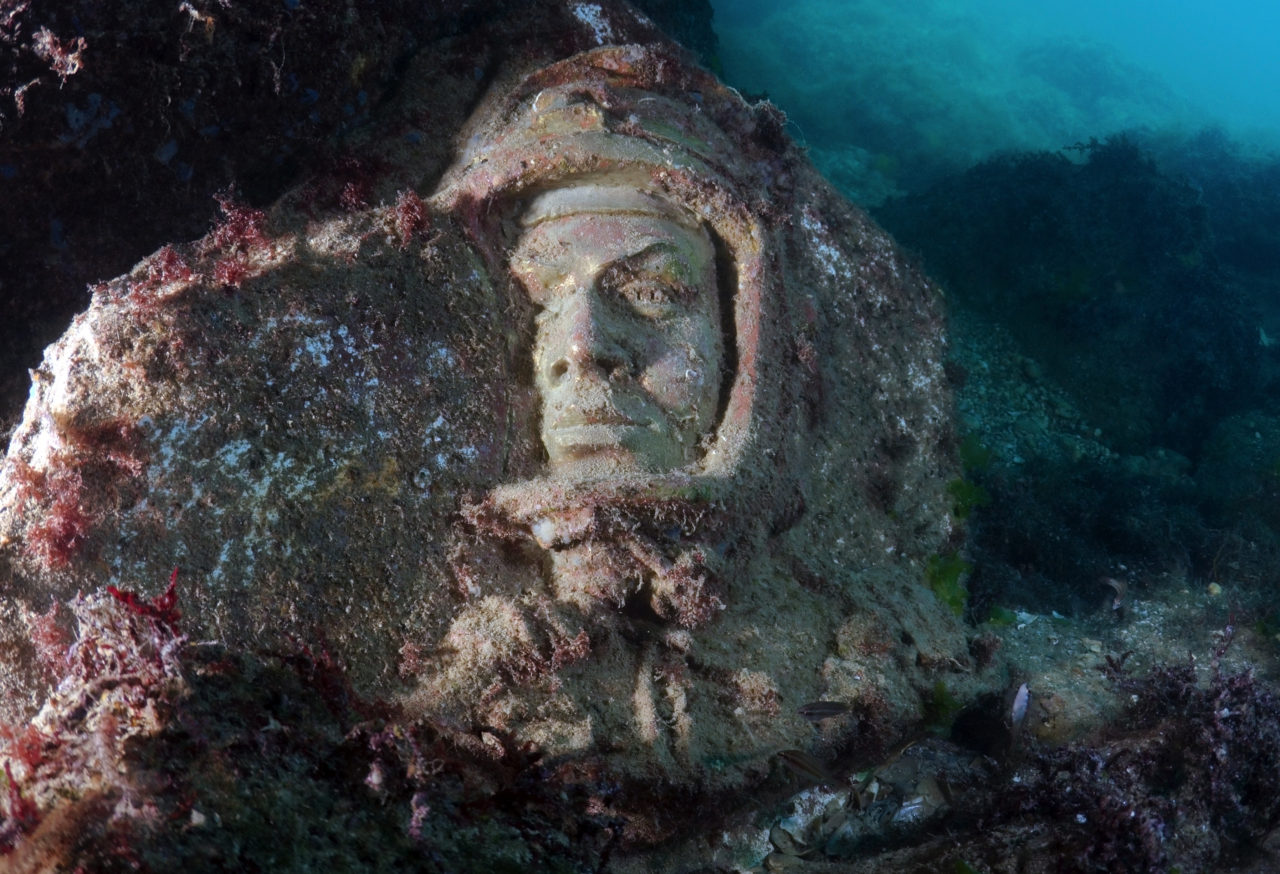 Подводный музей аллея вождей Крым