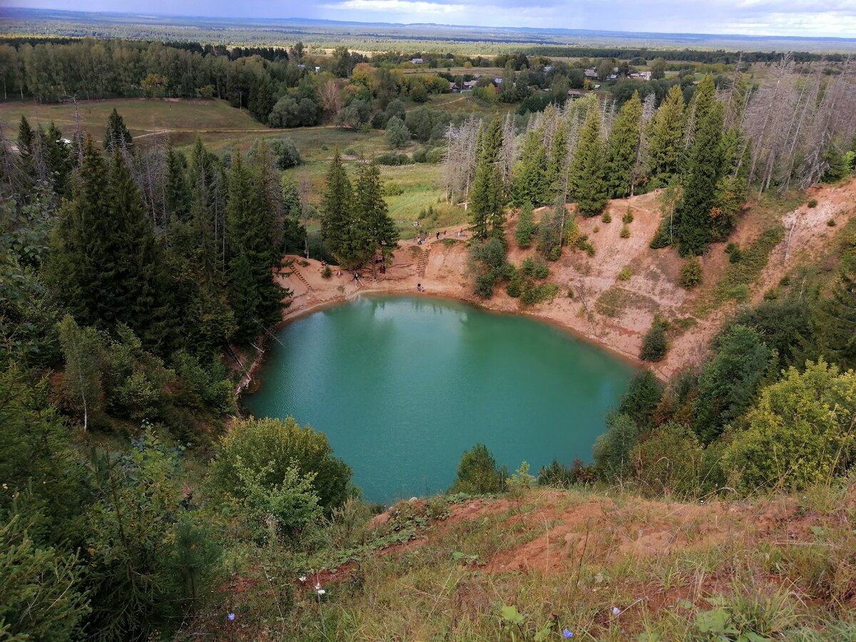 Голубое озеро Йошкар Ола