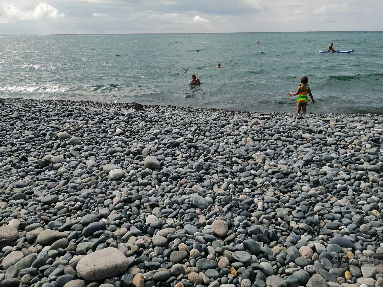 Абхазия Сухуми море пляж