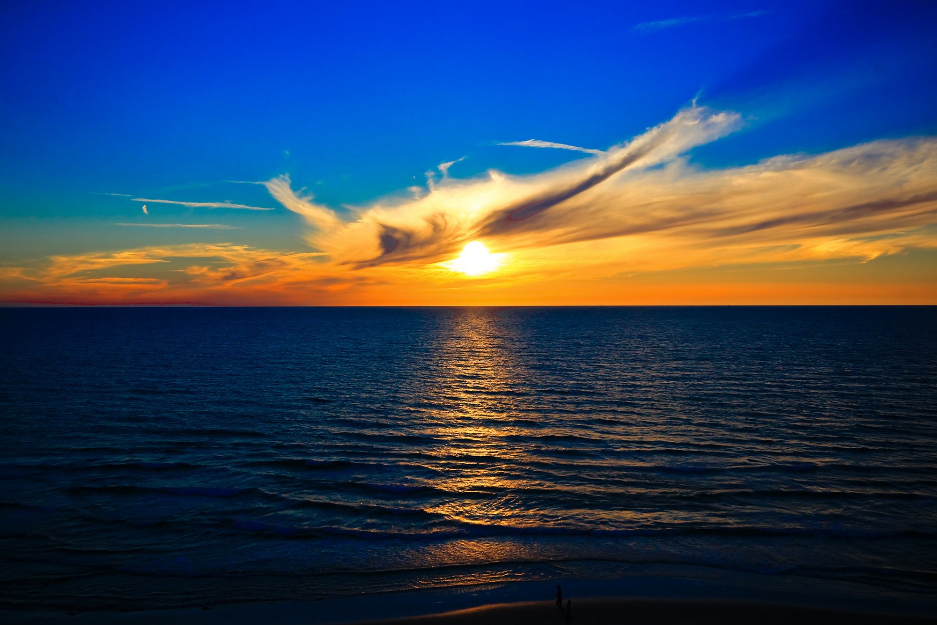 Фото Солнца Над Морем