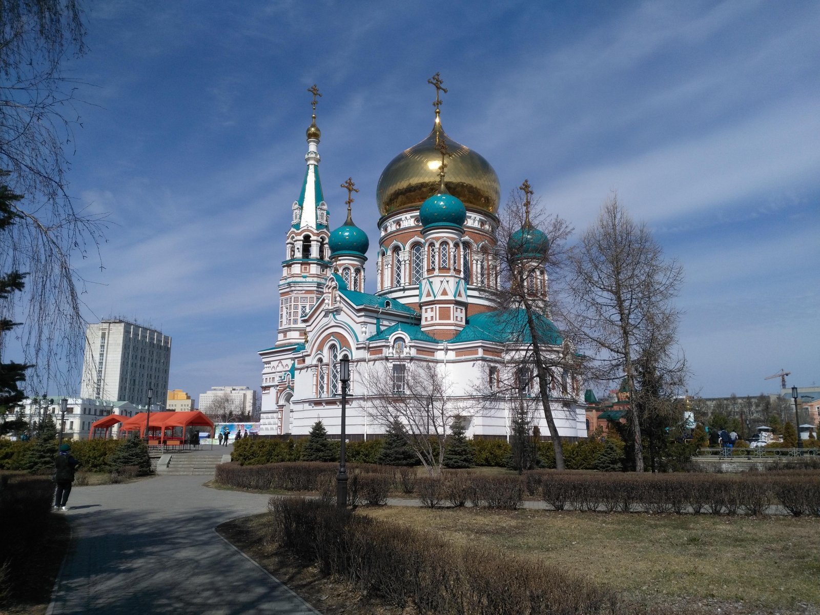 Омск успенский собор