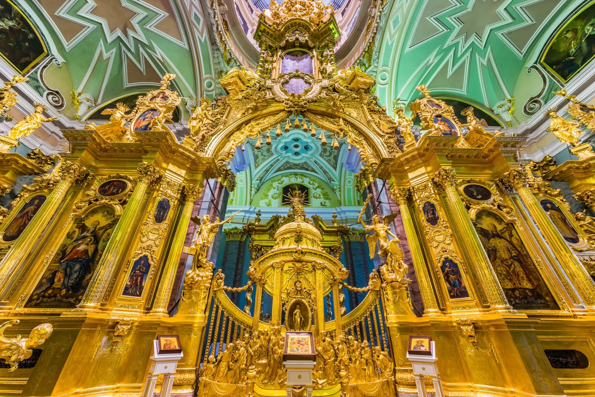Петропавловский собор изнутри