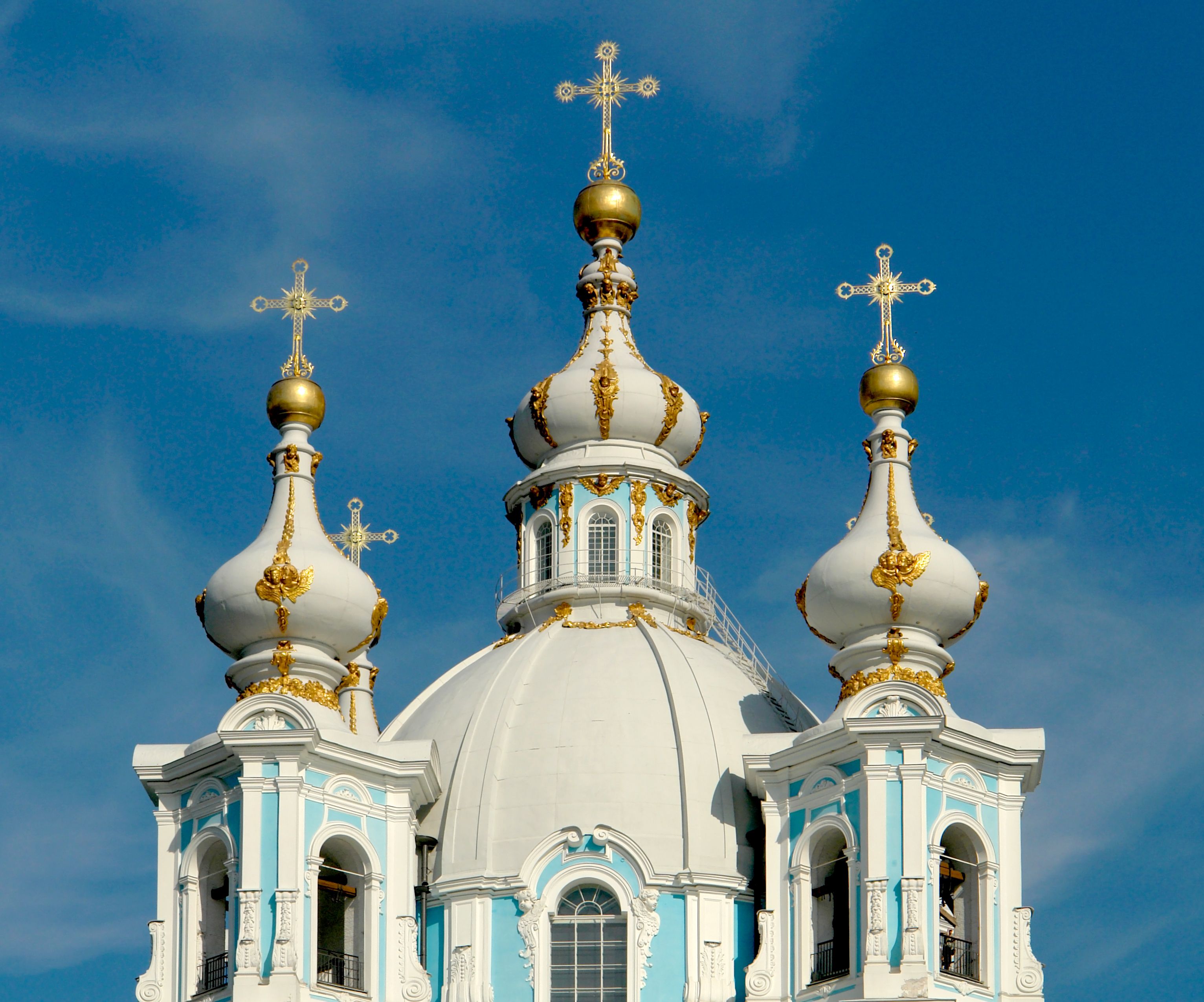 Про православные храмы. Храм с тремя куполами.