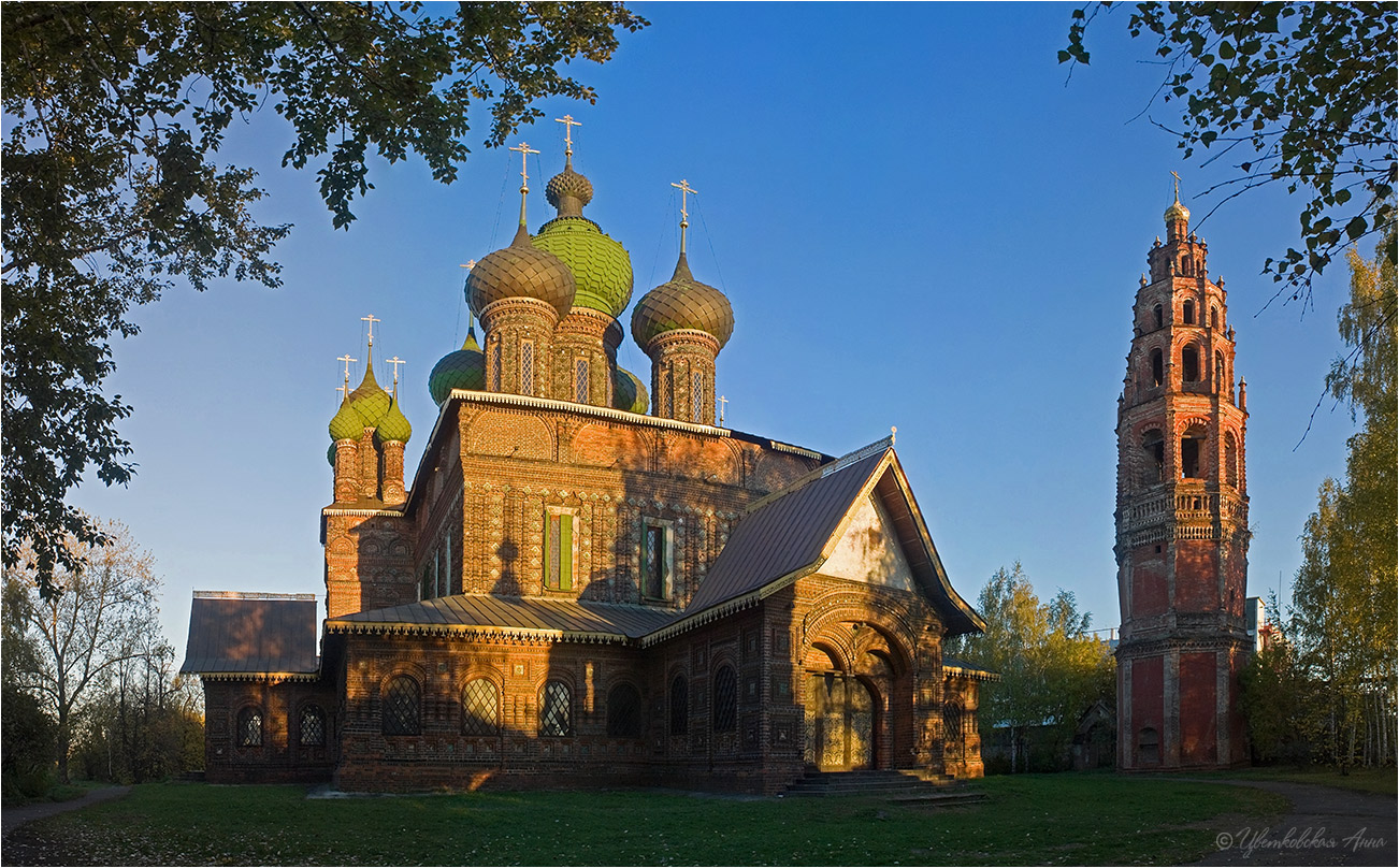 Церкви и соборы ярославль