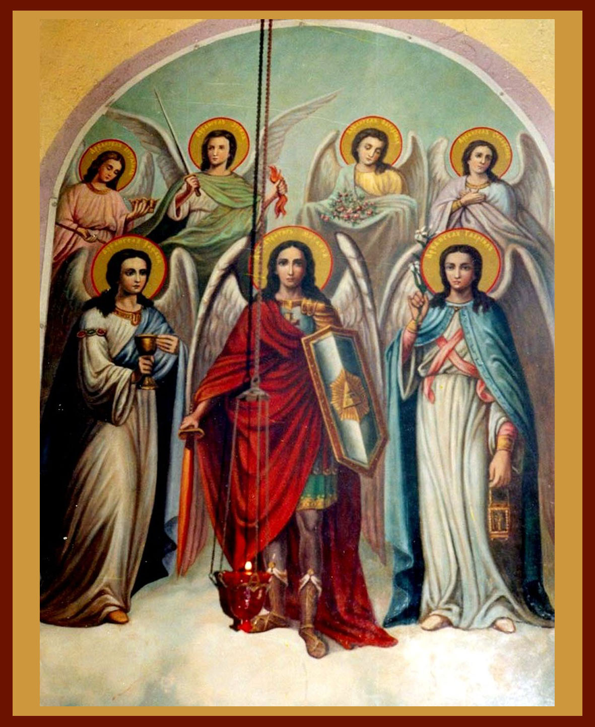 Икона собор архангелов