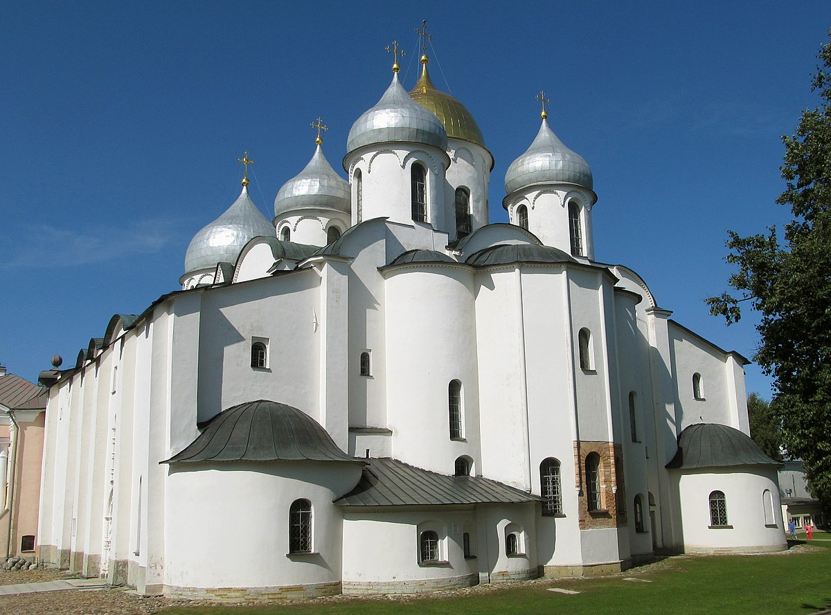 Храм Святой Софии в Новгороде 11 век