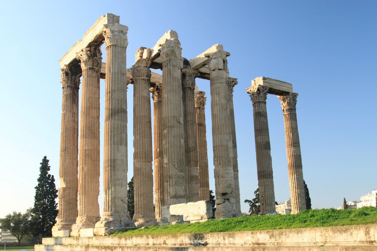 Храм зевса в олимпии фото