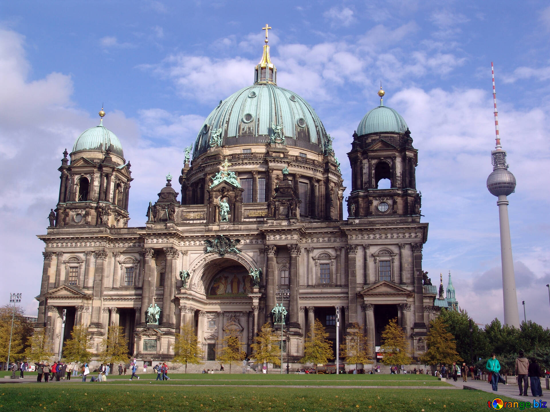 Панорама Берлина Берлинского кафедрального собора