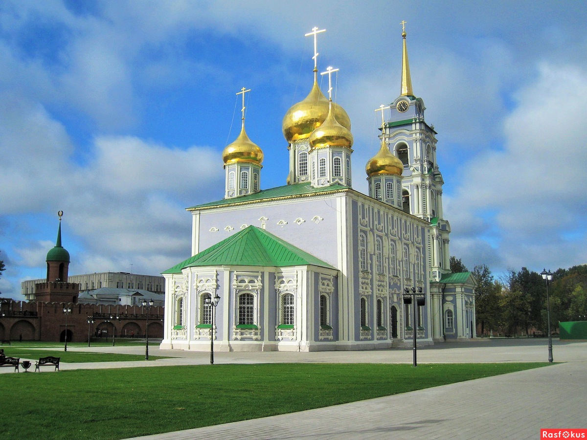 Успенский и Богоявленский соборы тульского Кремля