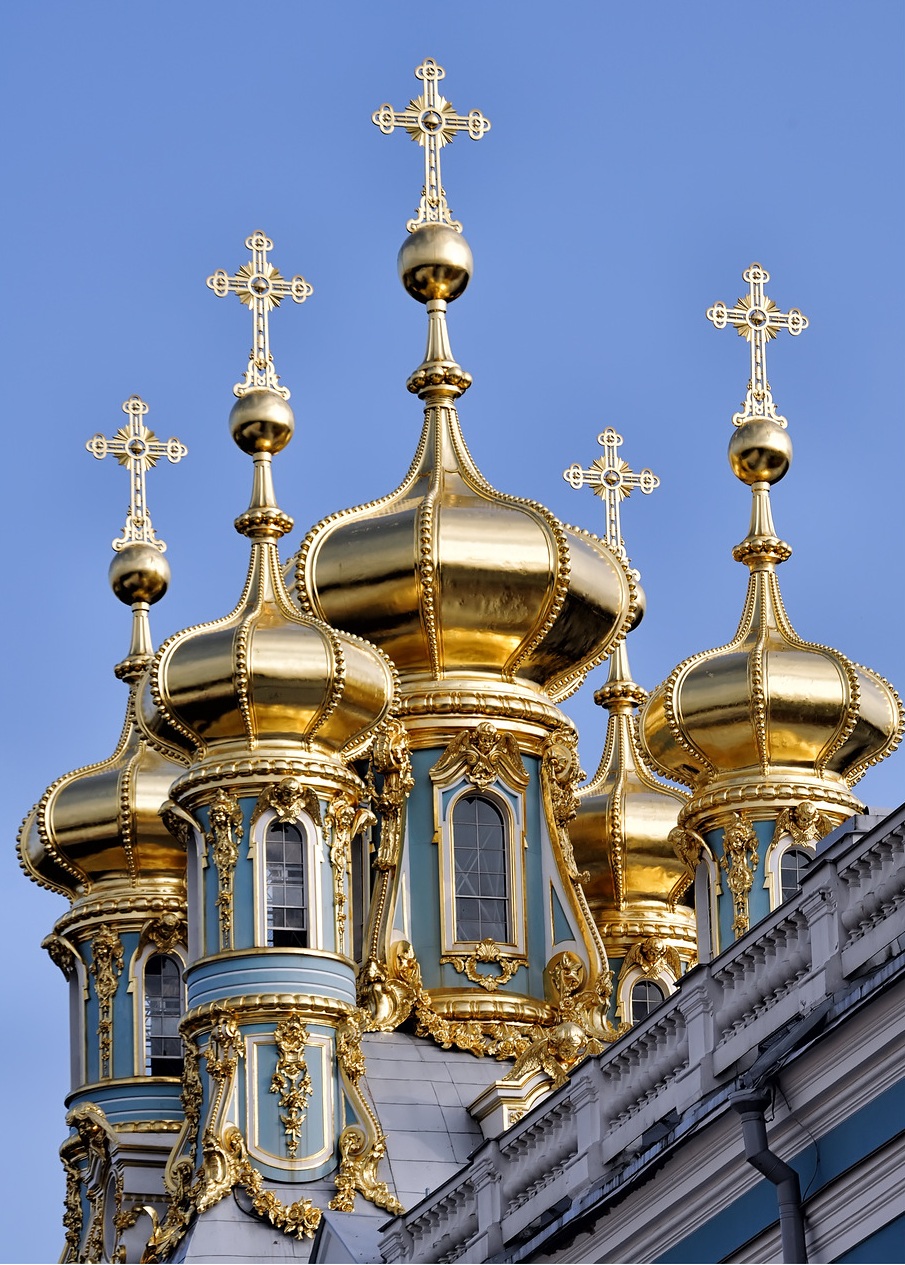 кресты на куполах православных храмов