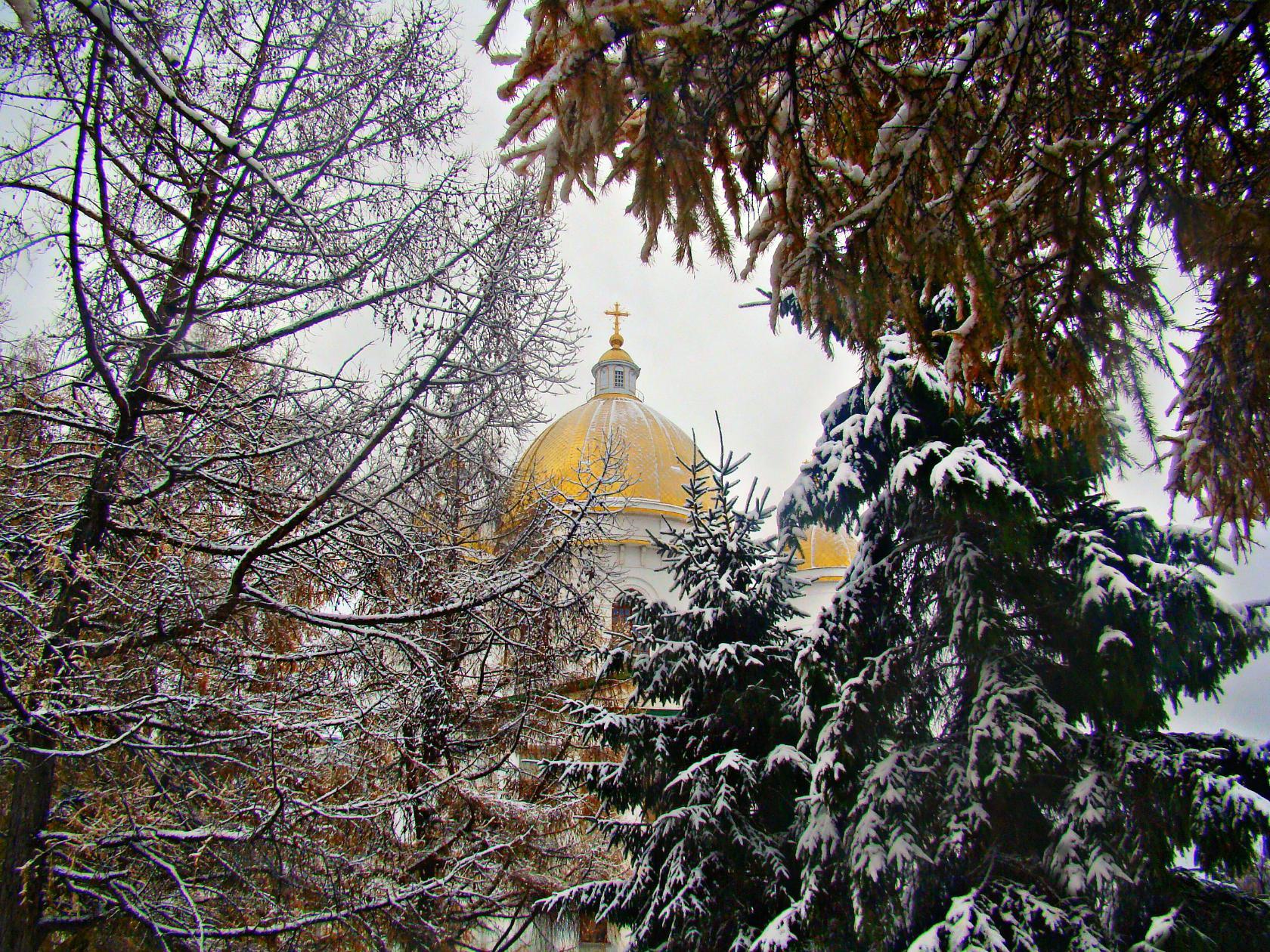 Троицкий собор зимой morshansk