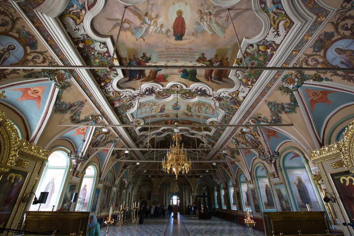 сергиев посад троицкий собор внутри
