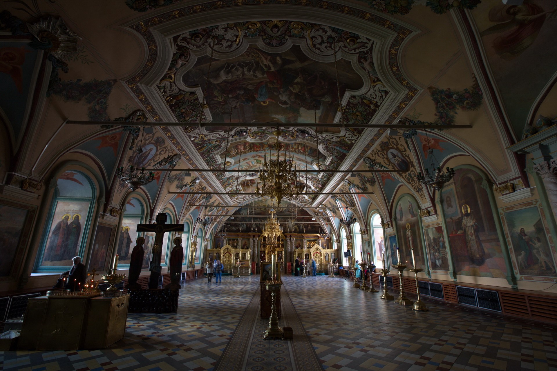 Троицкий собор сергиевой лавры фото