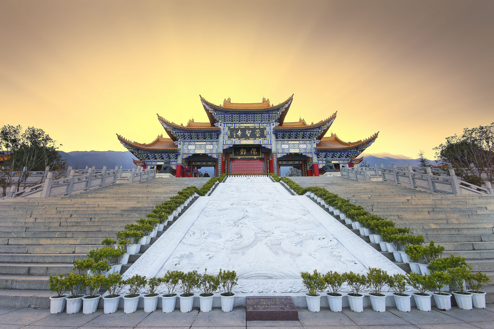 Древние храмы в китае